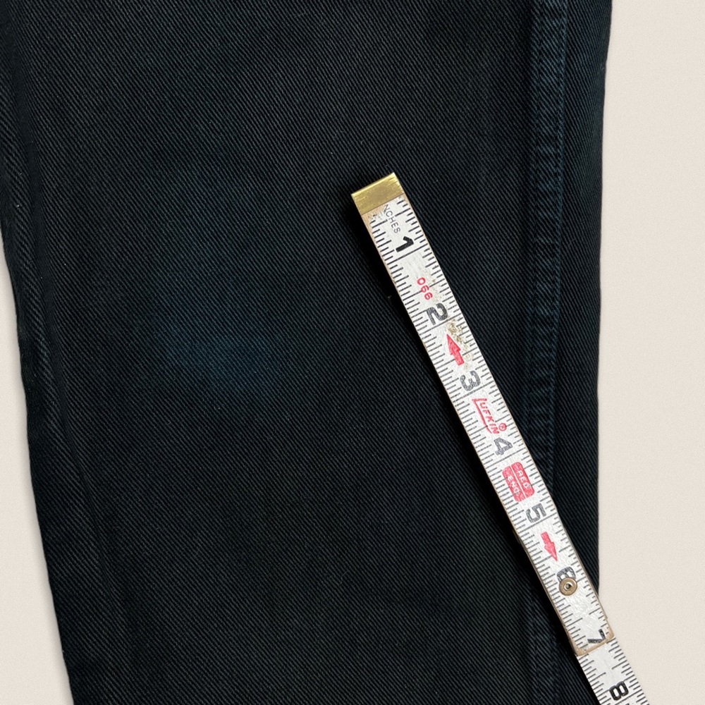 Vintage Calvin Klein Black Mom jeans 23” 24”High waisted rise slim fit tapered - Picture 11 of 12